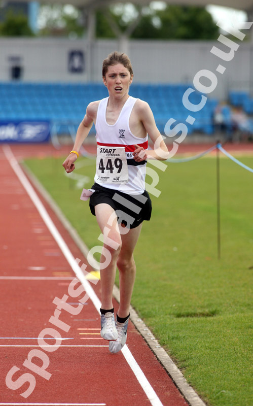 Jai Vernon-McGuigan (Liverpool Harriers) under-20 5000 metres, Northern Championships, Sport City, Manchester